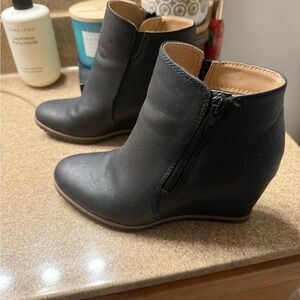 Soul by Naturalizer Black Ankle Boots